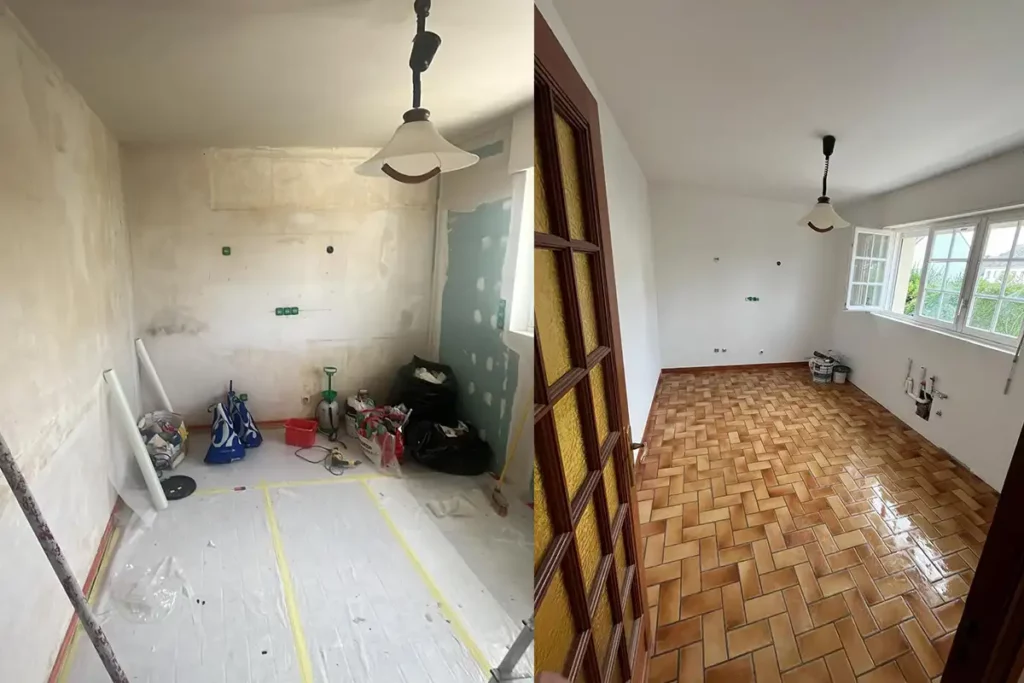 rénovation d'une cuisine à Plouay par SHRÉNOV.