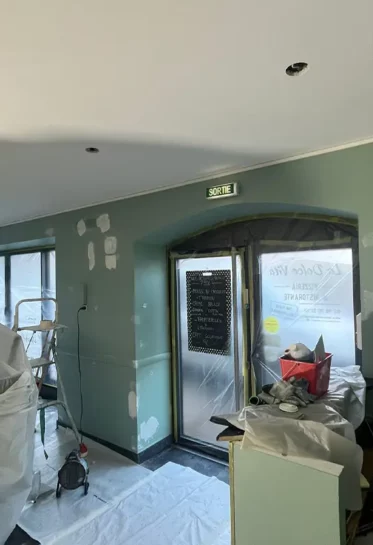 projet de rénovation intérieure pour un restaurant à Bénodet