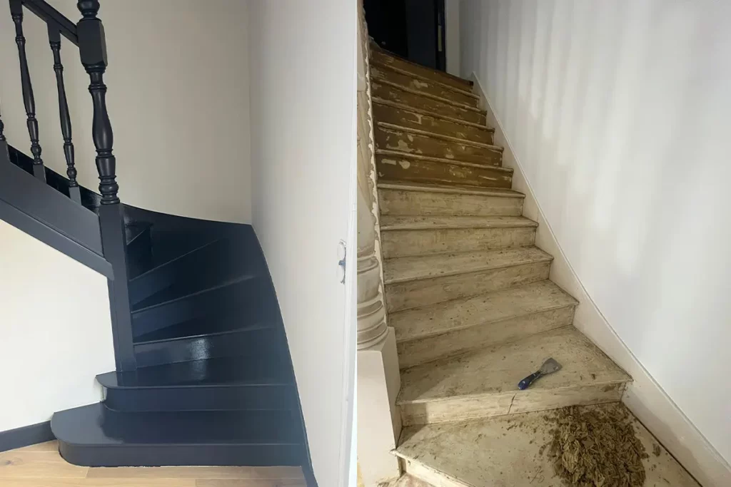 Rénovation escalier maison Douarnenez