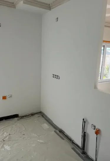 Rénovation cloison, plâtrerie et peinture d'une maison à Quimper